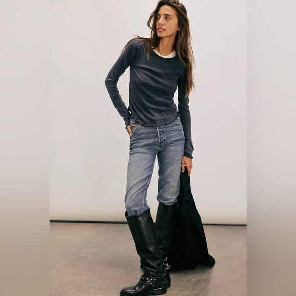 Free People Tops - We The Free Be My Baby Long-Sleeve Tee in small nwt